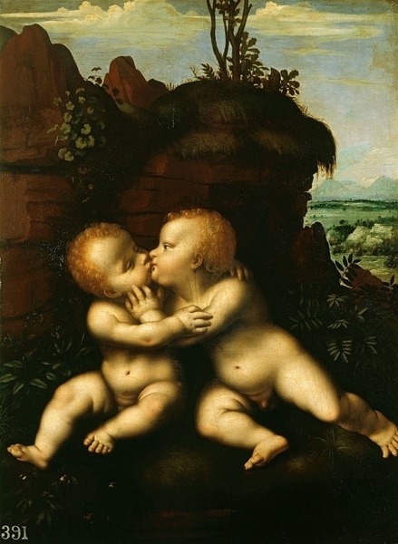 9-Marco_d'Oggiono_The_Infant_Christ_and_Saint_John_Kissing_GF.jpg